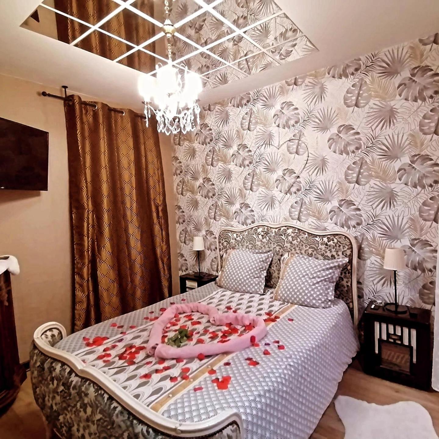 Romantisme Et Glamour Avec Spa ,Jardin Proche Zenith Dijon Luaran gambar